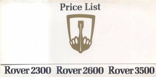 Rover 2300 2600 - sd, 1