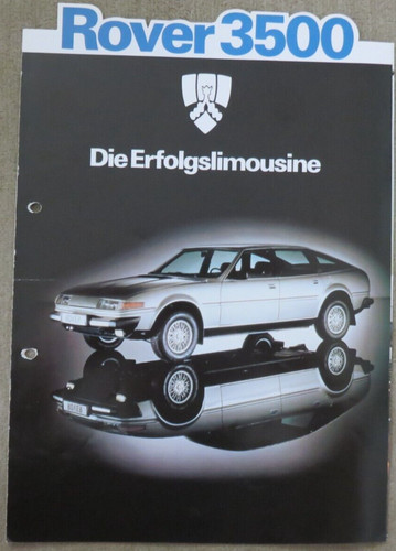 Rover 3500 brochure - ,