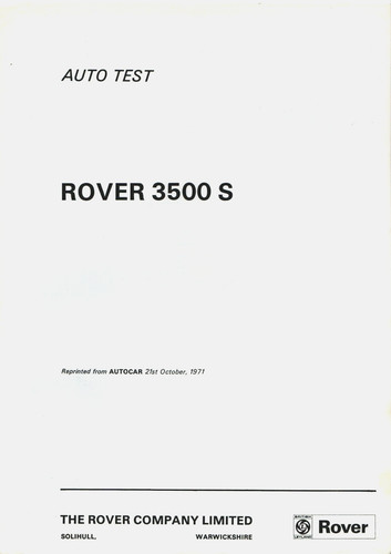 Rover 3500 series 2 - rover,