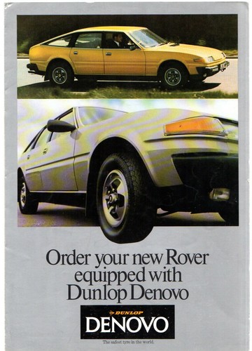 Rover 3500 sd1 dunlop denovo - dunlop,