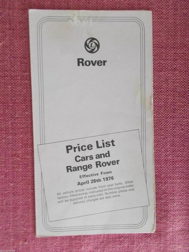 1976 range rover - 1976,