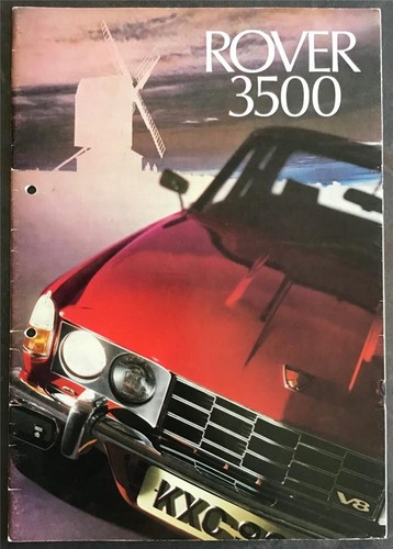 Rover 3500 car sales brochure - 3500,