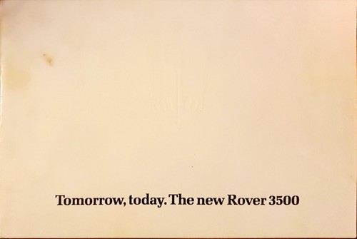 Rover 3500 brochure 1976 - 3500, (sd1)