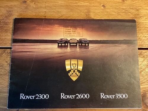 Rover 2300 2600 - rover, sd1