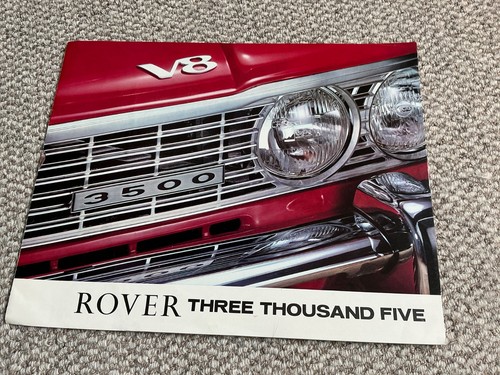 Rover 3500 car - , brochure