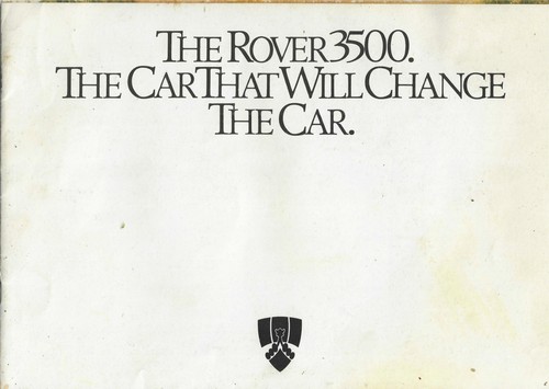 The rover 3500 - 8,