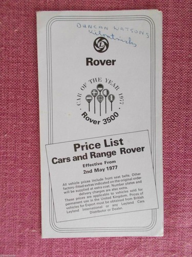 1977 range rover - &,