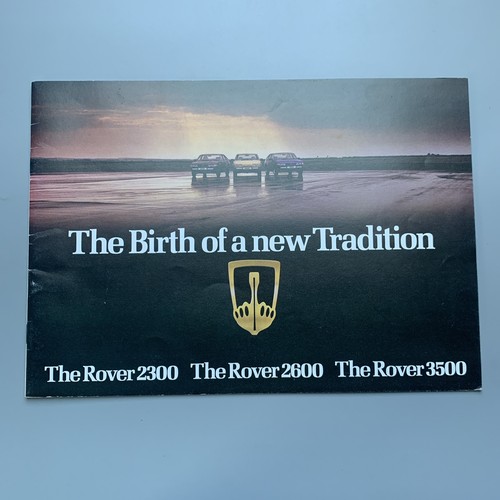 Rover 2300 2600 - 3500, “birth