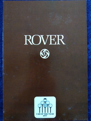 Rover 3500 brochure 1977