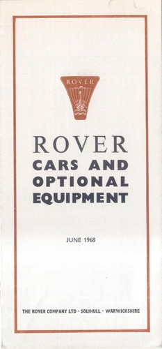 Rover 2000 3500 saloon - p5,
