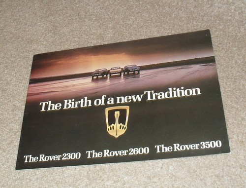 Rover sd1 brochure 2300 2600 - brochure,