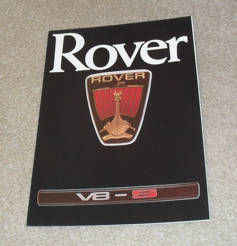 Rover sd1 brochure - sd1, v8-s