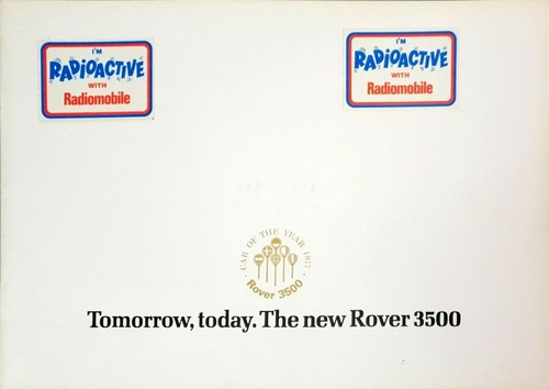 Rover 3500 brochure 1977 - 3500,
