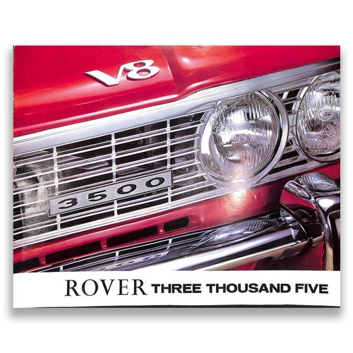 Rover 3500 saloon car - 3500, sales