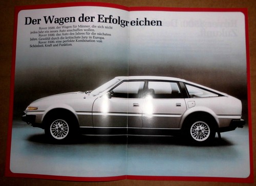 Rover 3500 brochure - rover,