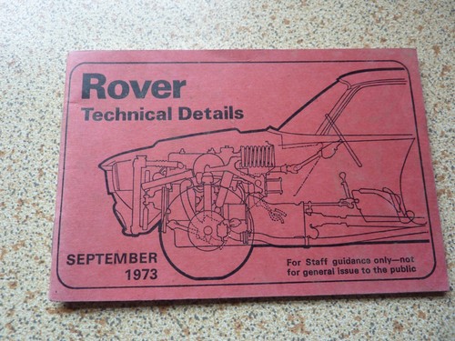 Rover technical details - rover, p6