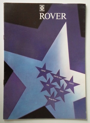 Rover orig 1974 - orig, sales