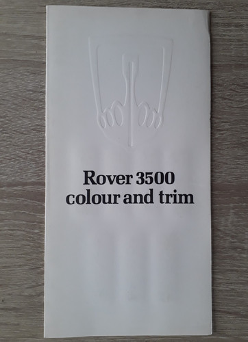 Rover 3500 sd1 - rover, trim