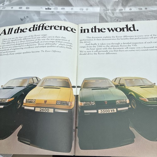 Rover car range sales high - car,