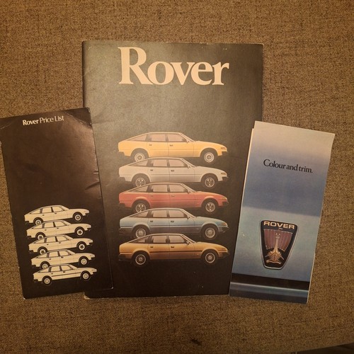 1981 rover car catalogue 2300s - 1981,