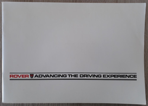 Rover sd1 range brochure - sd1,