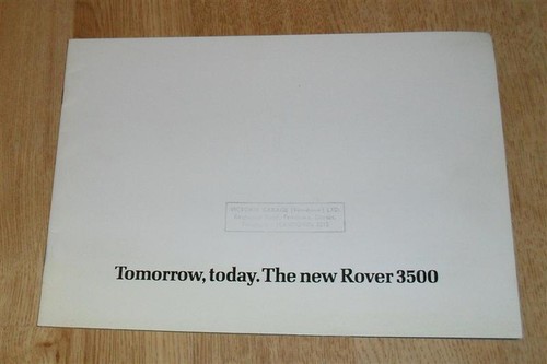 Rover sd1 3500 car - rover,