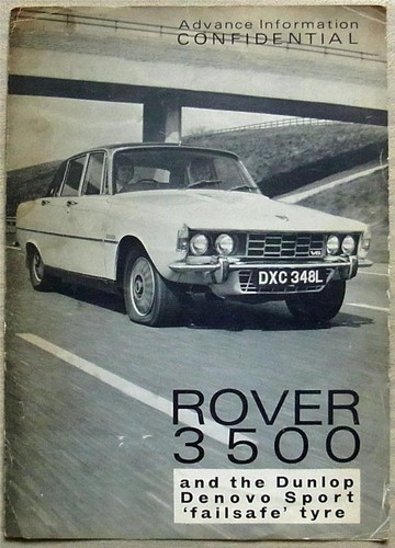 Rover 3500 dunlop devono - &,