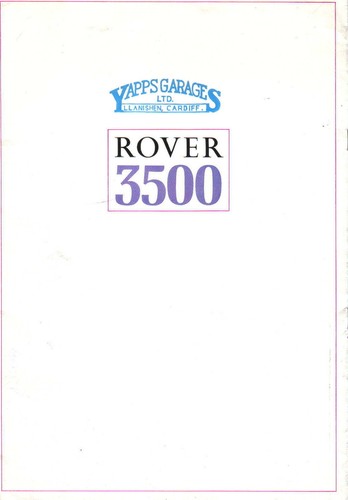 Rover 3500 series 1970 71 - rover, 2