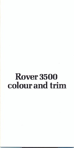 Rover sd1 3500 1975 - rover,