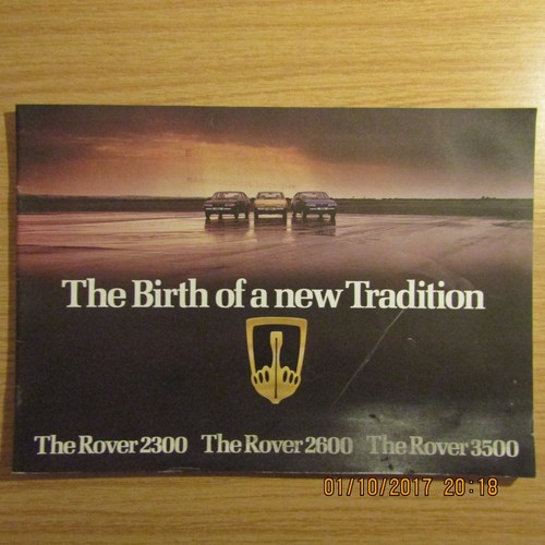 Rover 2300 2600 - 2600, birth