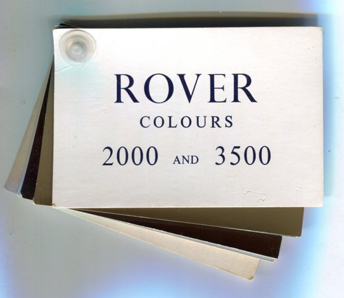 Rover 2000 and 3500 uk - rover,