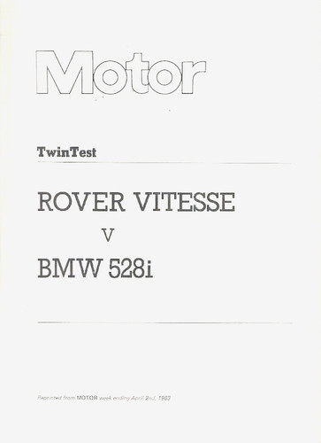 Rover vitesse 3500 - 3500, sd1