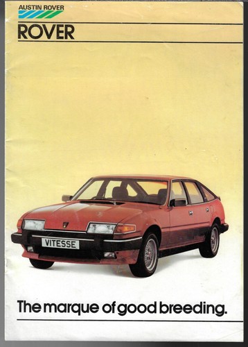 Rover sd1 mid 1983 market - sd1, uk