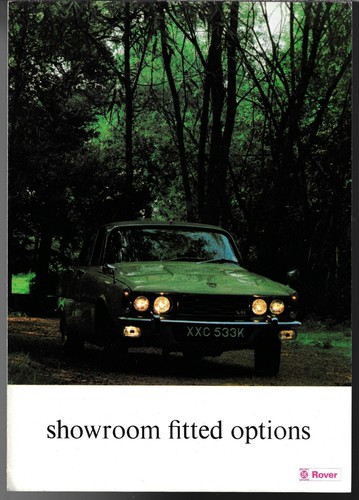 Rover 2000 3500 p6 - 2000, showroom
