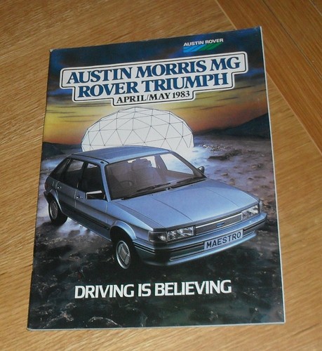 Austin range brochure 1983 - brochure,