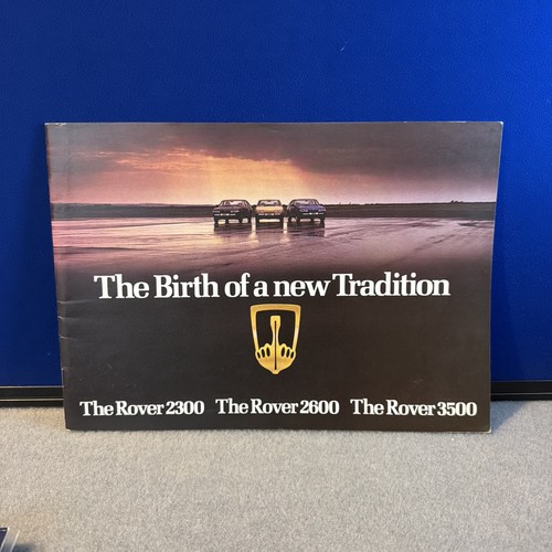 Rover sd1 brochure 2300 2600 - sd1,