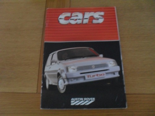 Austin rover brochure 1986 - austin,