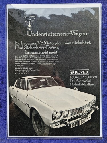 1969 rover 3500 original - 1969,