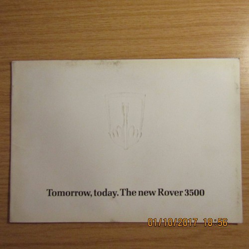 The new rover - 3500, uk