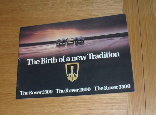 Rover sd1 brochure 2300 - rover,