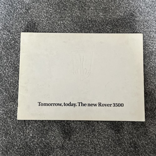 Rover 3500 sd1 launch - 3500,