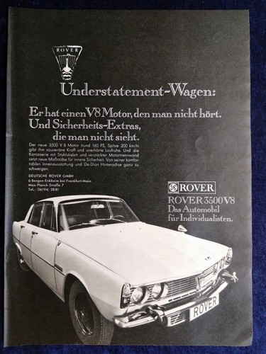 Rover 3500 the original - rover,