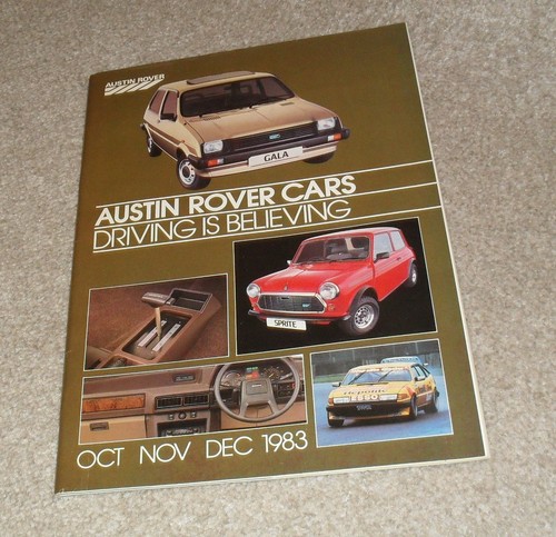 Austin range brochure - range, 1983