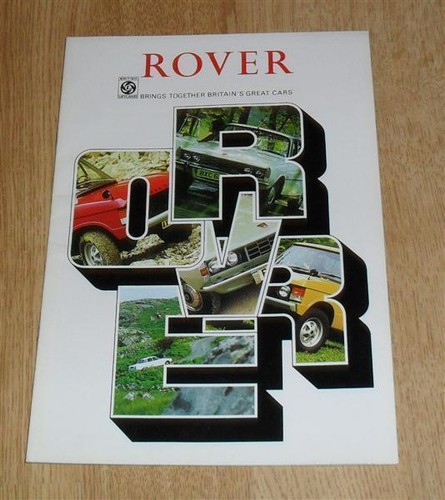 Rover brochure 1973 - rover,